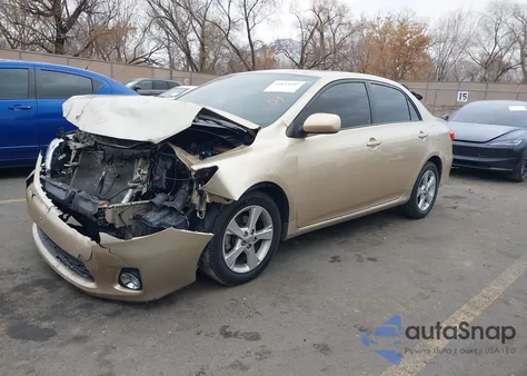 2011 Toyota Corolla Le z USA, uszkodzony, nr VIN 2T1BU4EE8BC735441